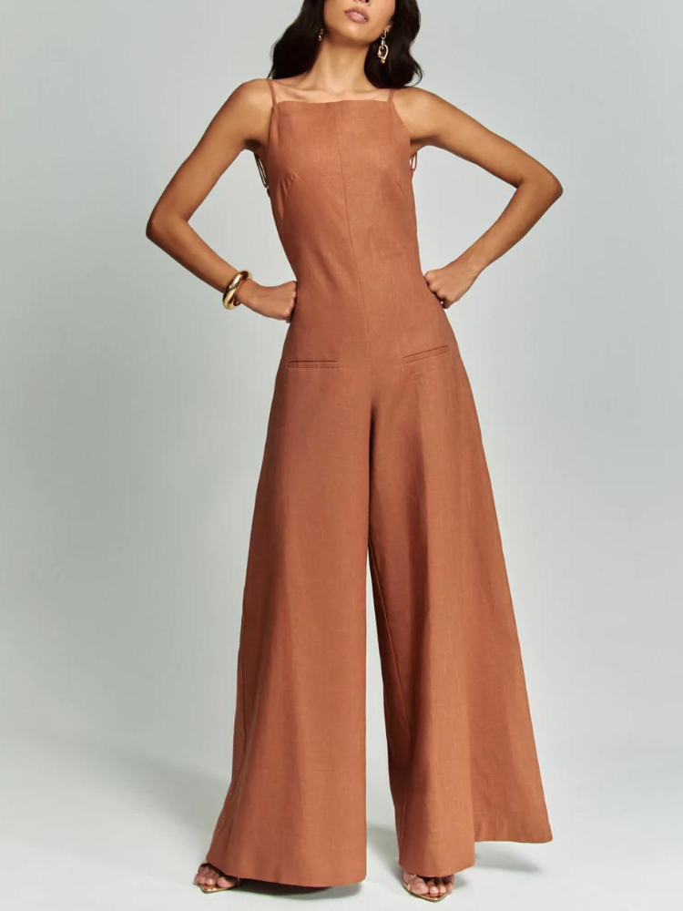 Alexandra | Women’s Tailored Jumpsuit | Halter
