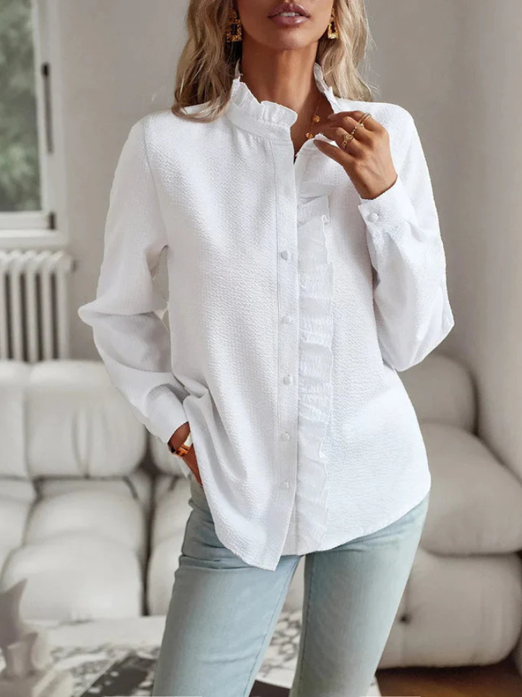 Alicia | Women’s Chiffon Shirt | Elegant & Versatile