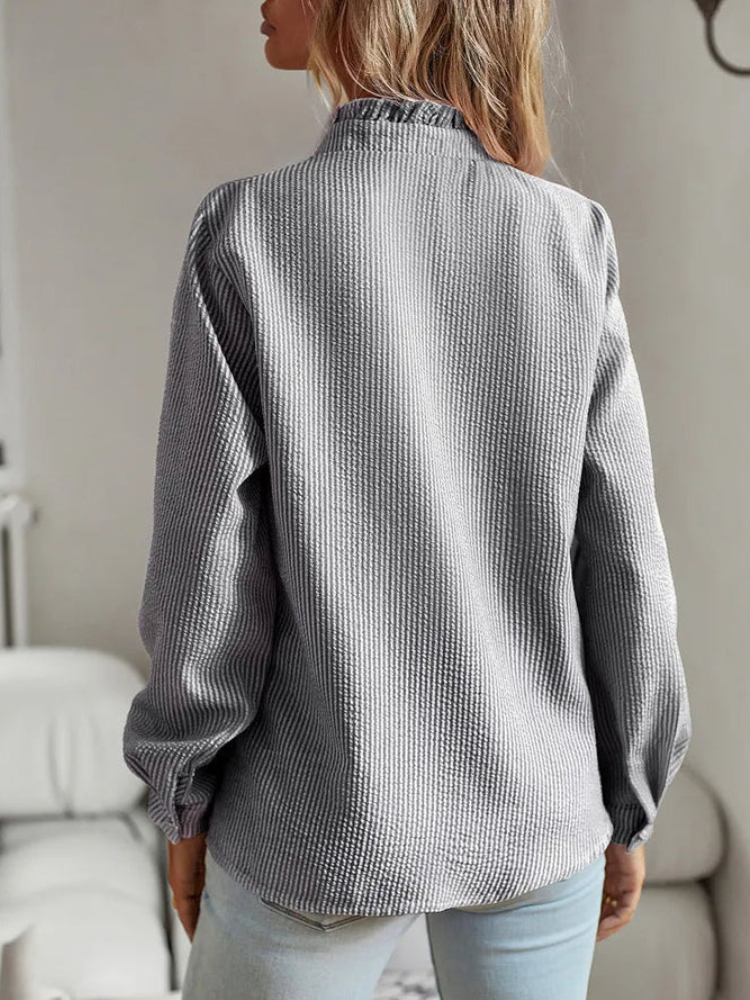 Alicia | Women’s Chiffon Shirt | Elegant & Versatile