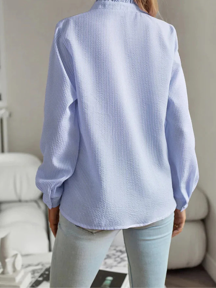 Alicia | Women’s Chiffon Shirt | Elegant & Versatile