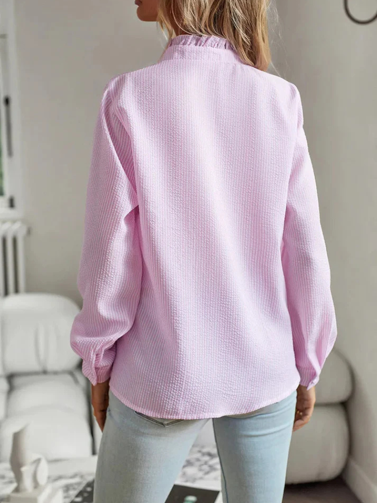 Alicia | Women’s Chiffon Shirt | Elegant & Versatile
