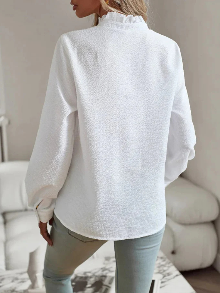 Alicia | Women’s Chiffon Shirt | Elegant & Versatile