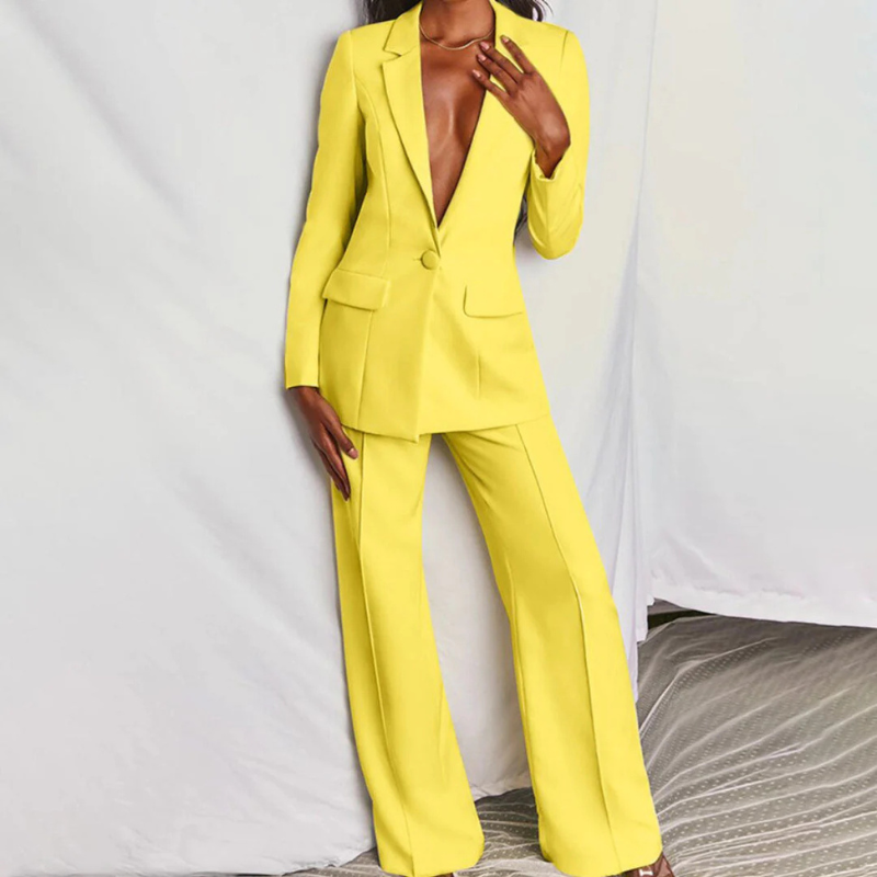 Amara | Women’s Blazer & Trousers Set | Elegant Tailored Fit