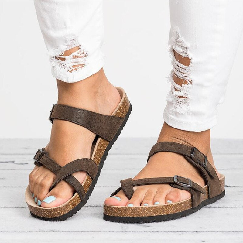 Amira | Women's Adjustable Orthopedic Sandals | Arch-Support