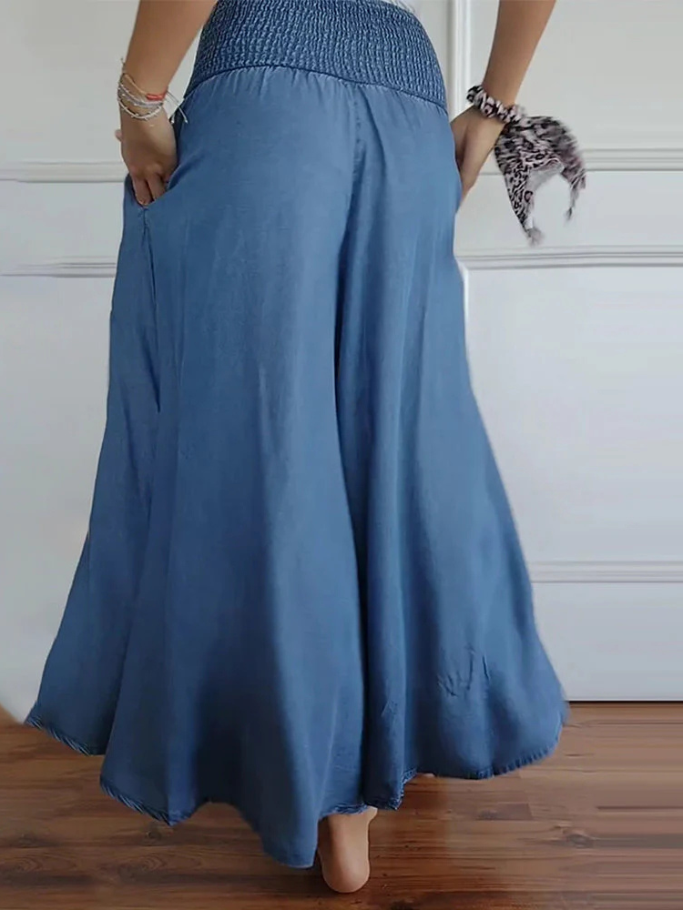 Angela | Women’s Pants | High-Waist Wide Leg Comfort Fit
