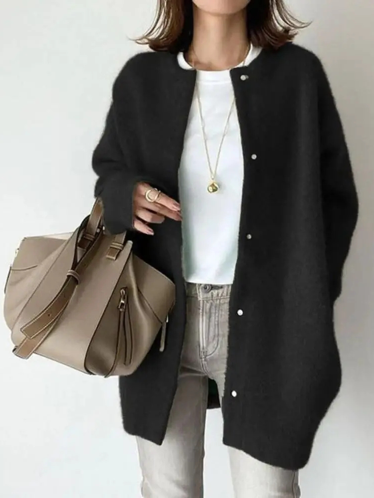 Annabelle | Women’s Wool-Mohair Cardigan | Chic & Cozy