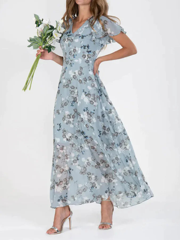 April | Women’s Floral Maxi Dress | Elegant & Effortless