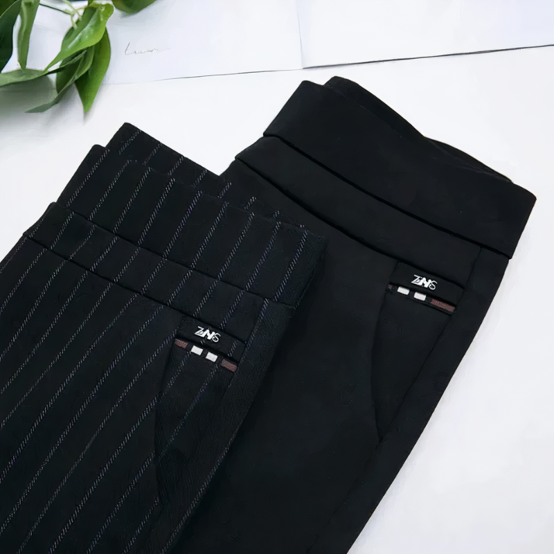 Arabella | Women's High-Waisted Stretch Pants | Slim-Fit