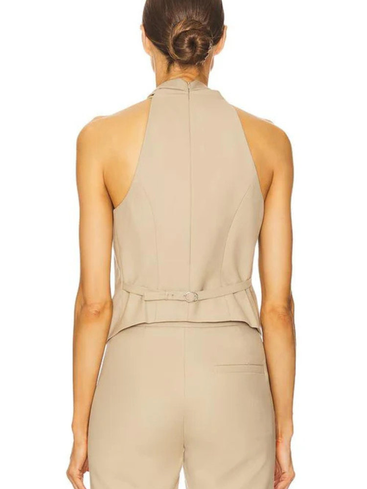 Arlina | Women’s Top | Cross Halter Vest