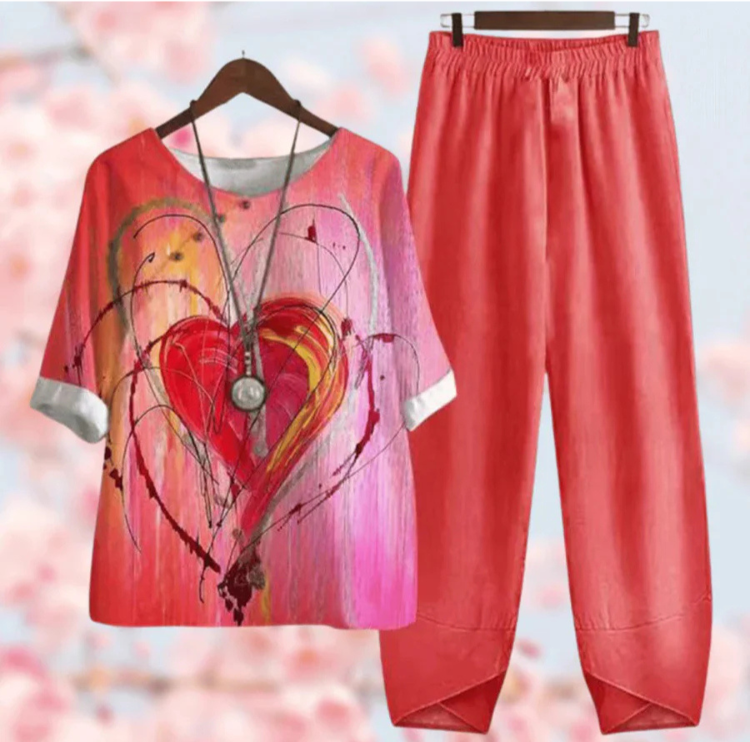 Ashley | Women’s Two-Piece Set | Airy & Timeless
