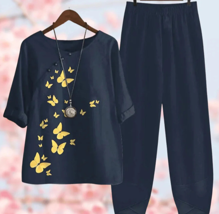 Ashley | Women’s Two-Piece Set | Airy & Timeless