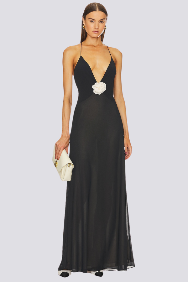 Halter Maxi Dress | Elegant & Timeless | Perfect for Evening Wear