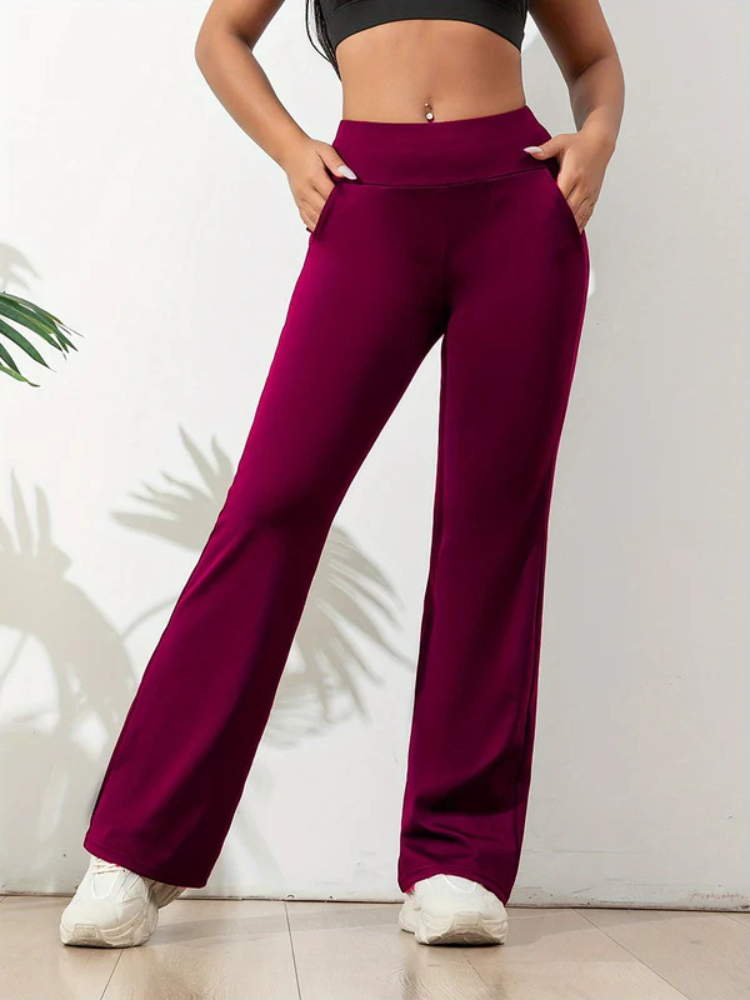 Avery | Women’s Flared Yoga Pants | Flexible & Stylish