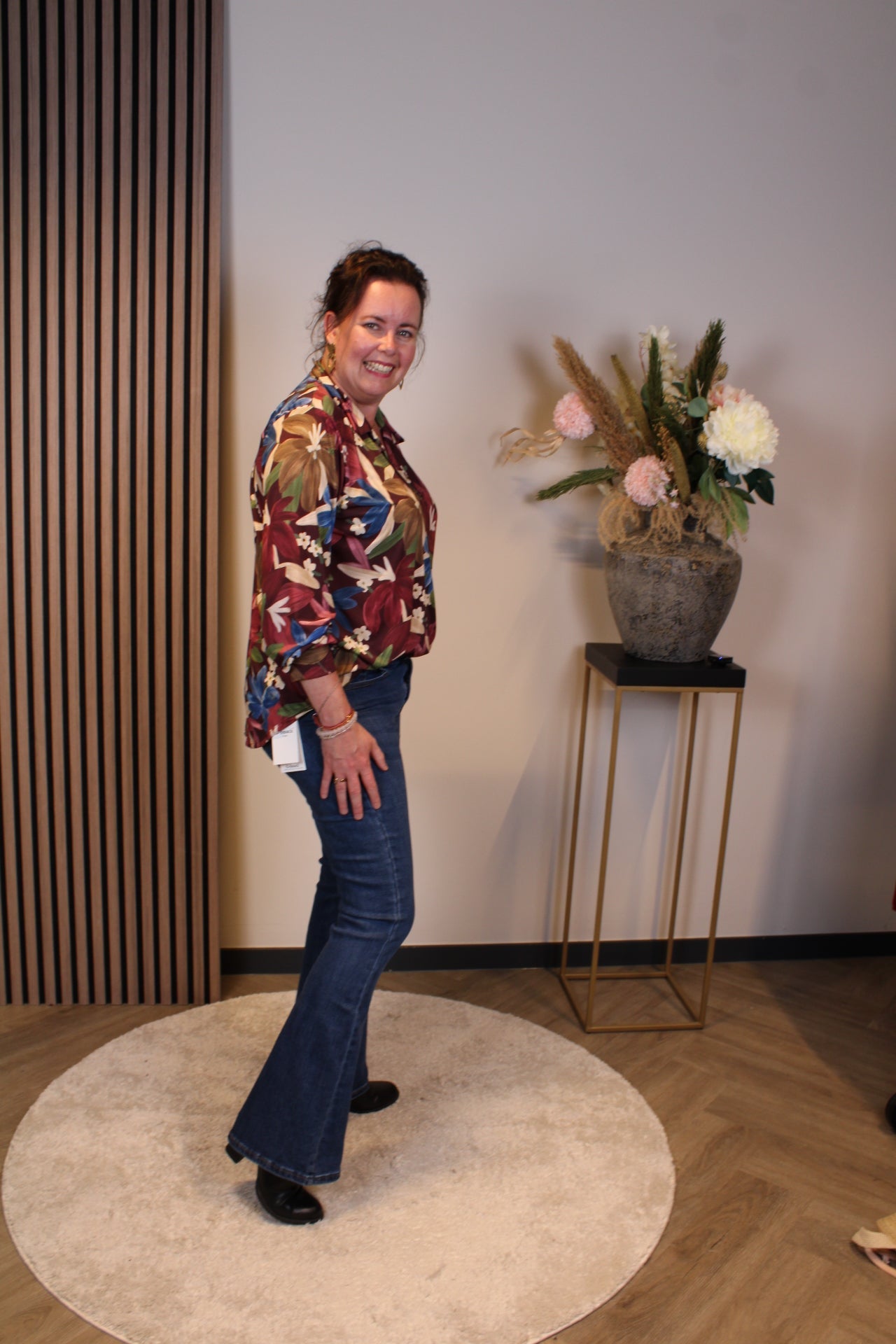 Women’s Jeans – Flared Full-Length Trousers