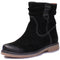 Women’s Ankle Boots - Slip-On Suede Design