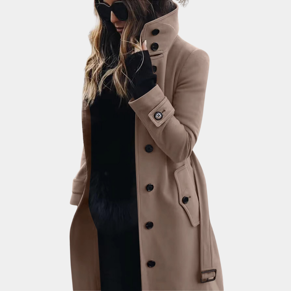 Women’s Trench Coat - Belted Long Outerwear