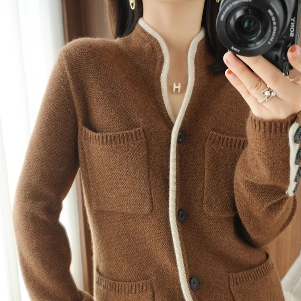 Virelda – Cardigan de iarnă modern și comod pentru femei