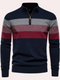 Calvin | Men’s Sweater | Striped Trendy Casual Fit