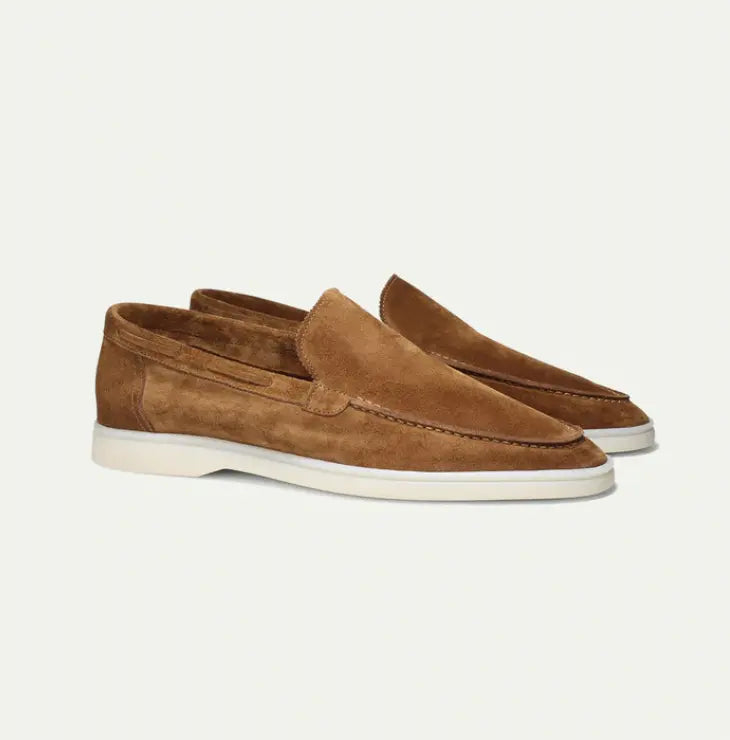 Men’s Suede Loafers – Slip-On Dress Shoes