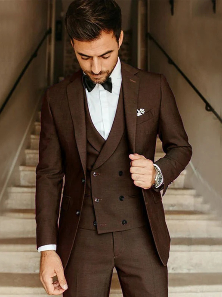 Cedric | Men’s Summer Suit Set | 3-Piece & Lightweight