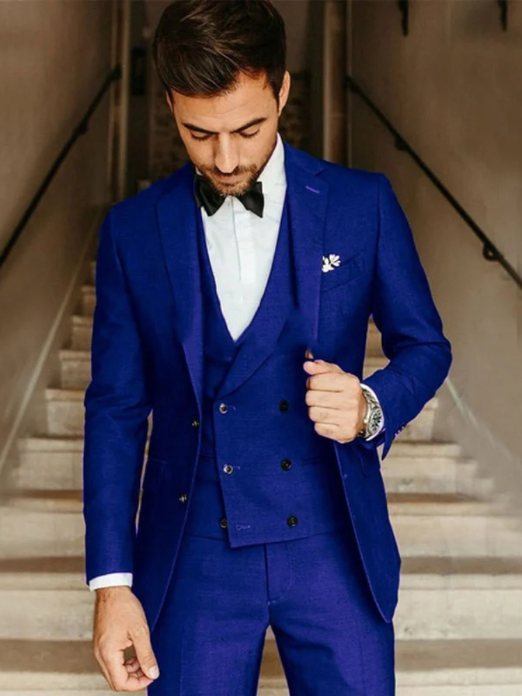 Cedric | Men’s Summer Suit Set | 3-Piece & Lightweight