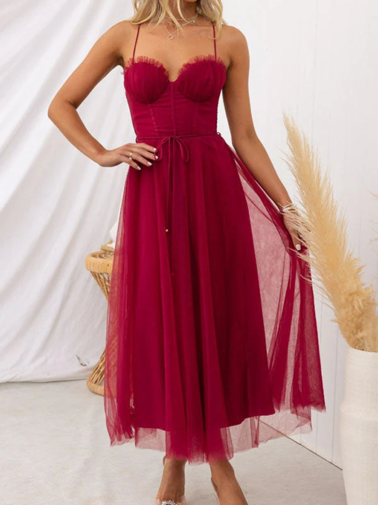 Celestine | Women’s Chiffon Maxi Dress | Enchanting & Elegant