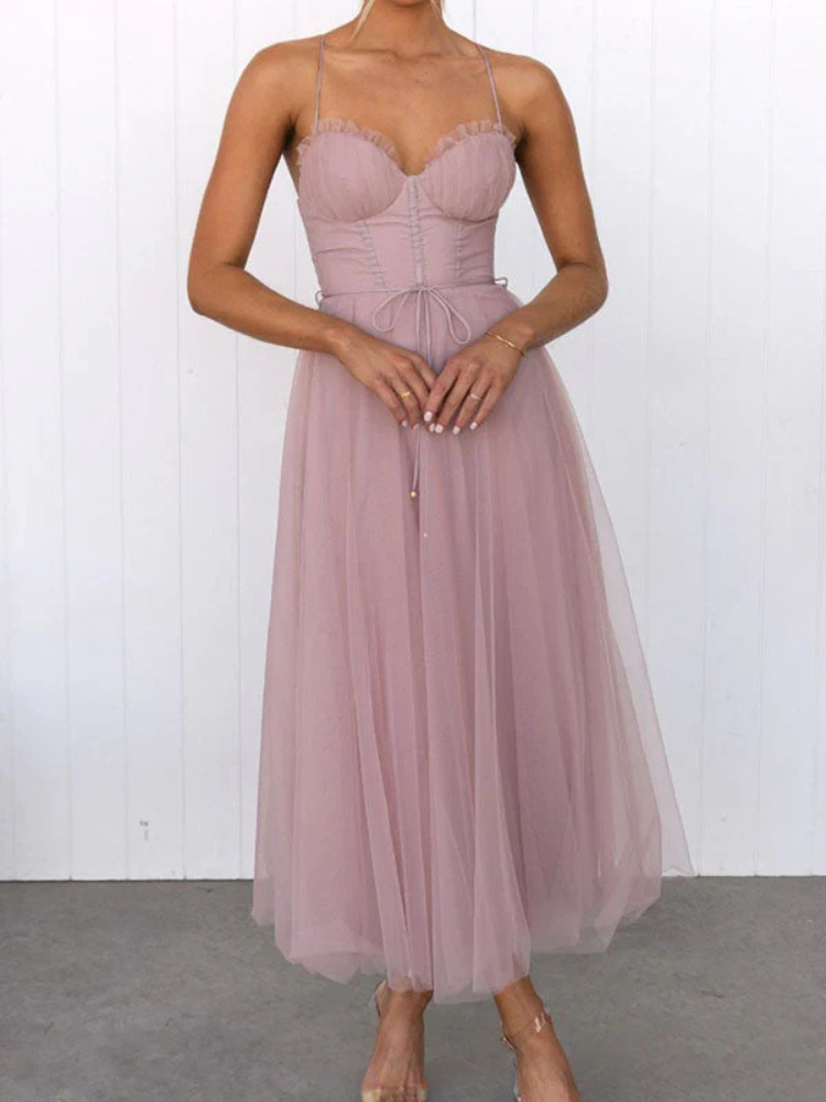 Celestine | Women’s Chiffon Maxi Dress | Enchanting & Elegant