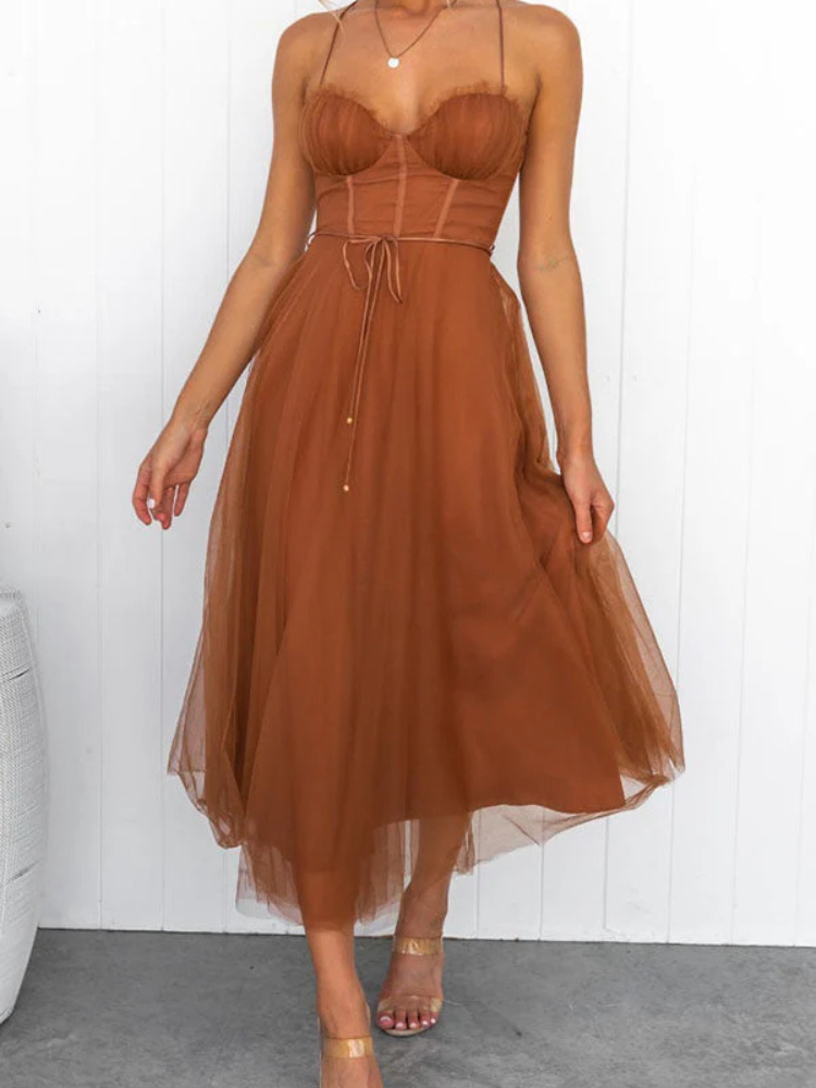 Celestine | Women’s Chiffon Maxi Dress | Enchanting & Elegant