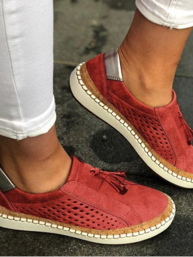 Cheryl | Women’s Orthopedic Slip-Ons | Breathable & Supportive