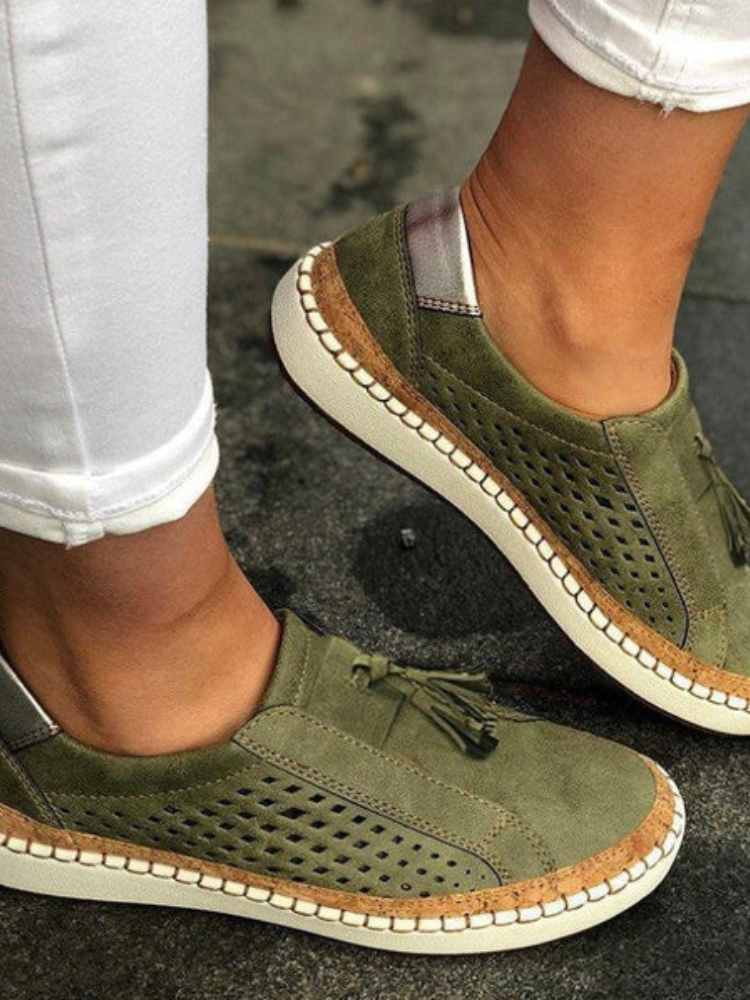 Cheryl | Women’s Orthopedic Slip-Ons | Breathable & Supportive