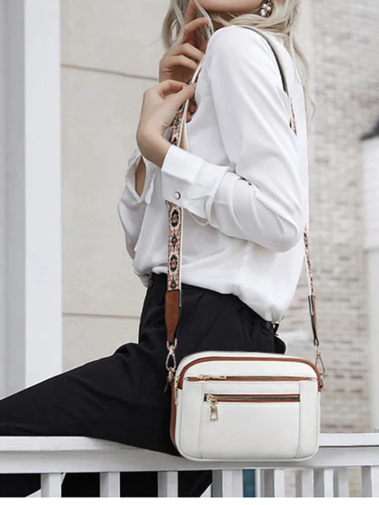 Chloë | Women’s Vegan Leather Crossbody Bag | Waterproof