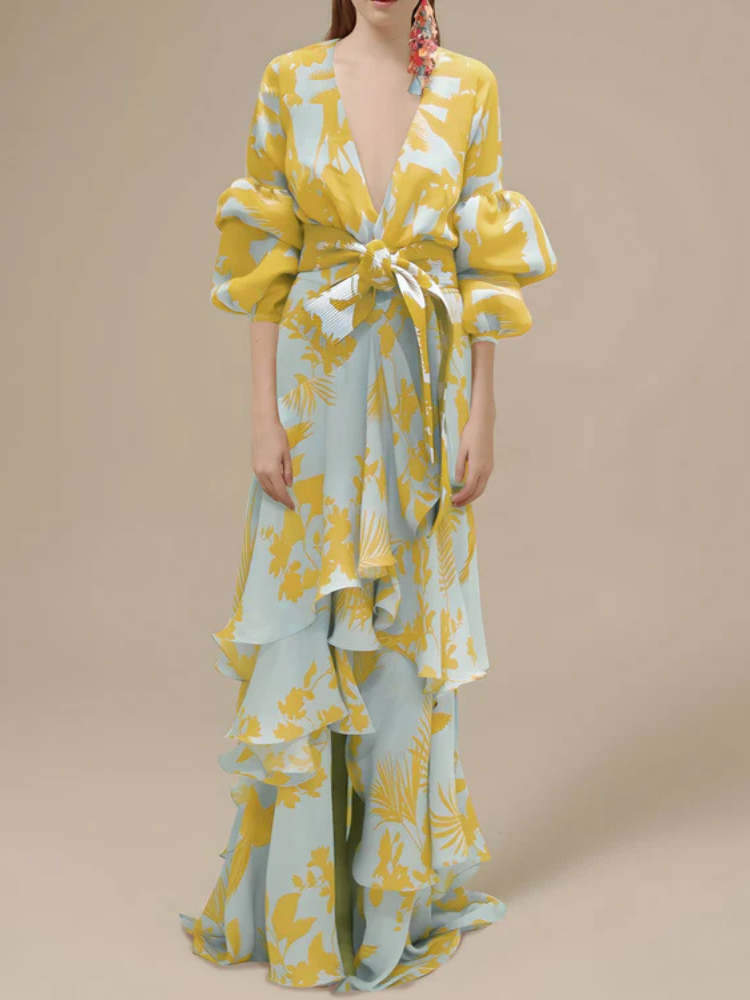 Claire | Women’s Chiffon Festive Dress | Light & Refined