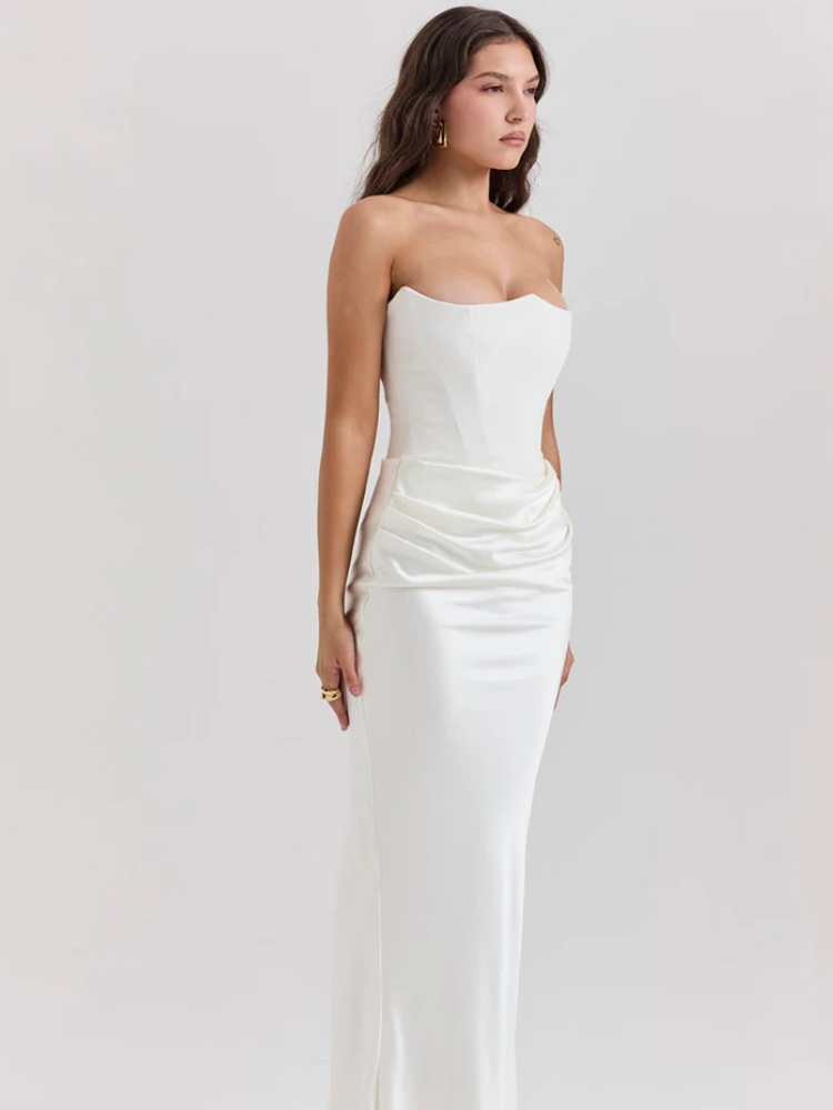 Colette | Women’s Strapless Corset Dress | Refined & Luxurious