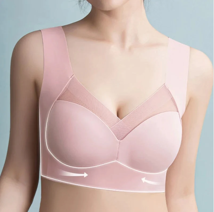 Women’s Bra - Seamless Strapless Design Adjustable Fit