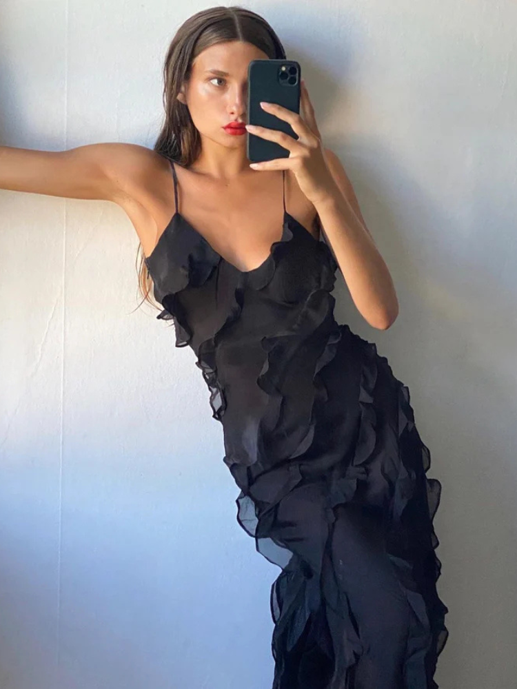 Dahlia | Women’s Ruffled Dress | Feminine & Versatile