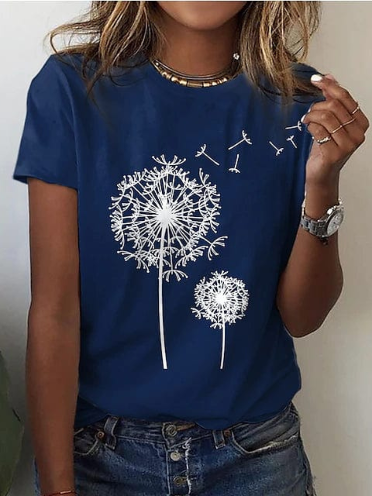 Delia | Women’s Top | Dandelion Print