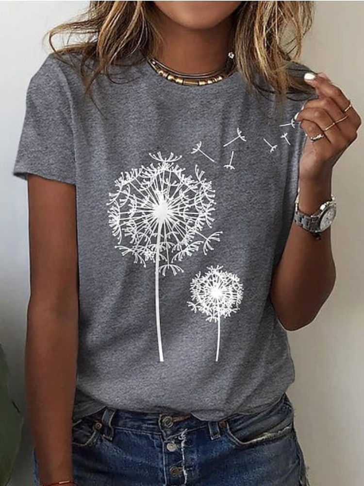 Delia | Women’s Top | Dandelion Print