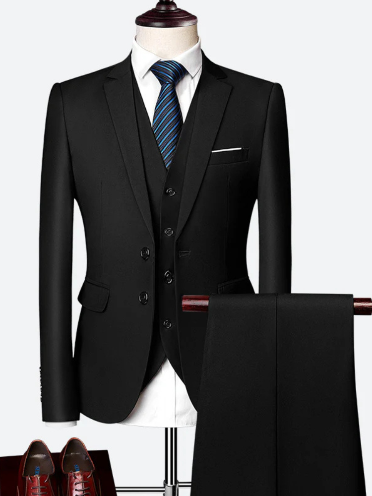 Dominic | Men’s Suit | 3-Piece Classic Formal Set
