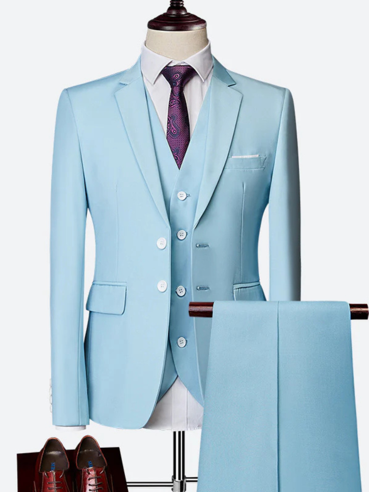 Dominic | Men’s Suit | 3-Piece Classic Formal Set