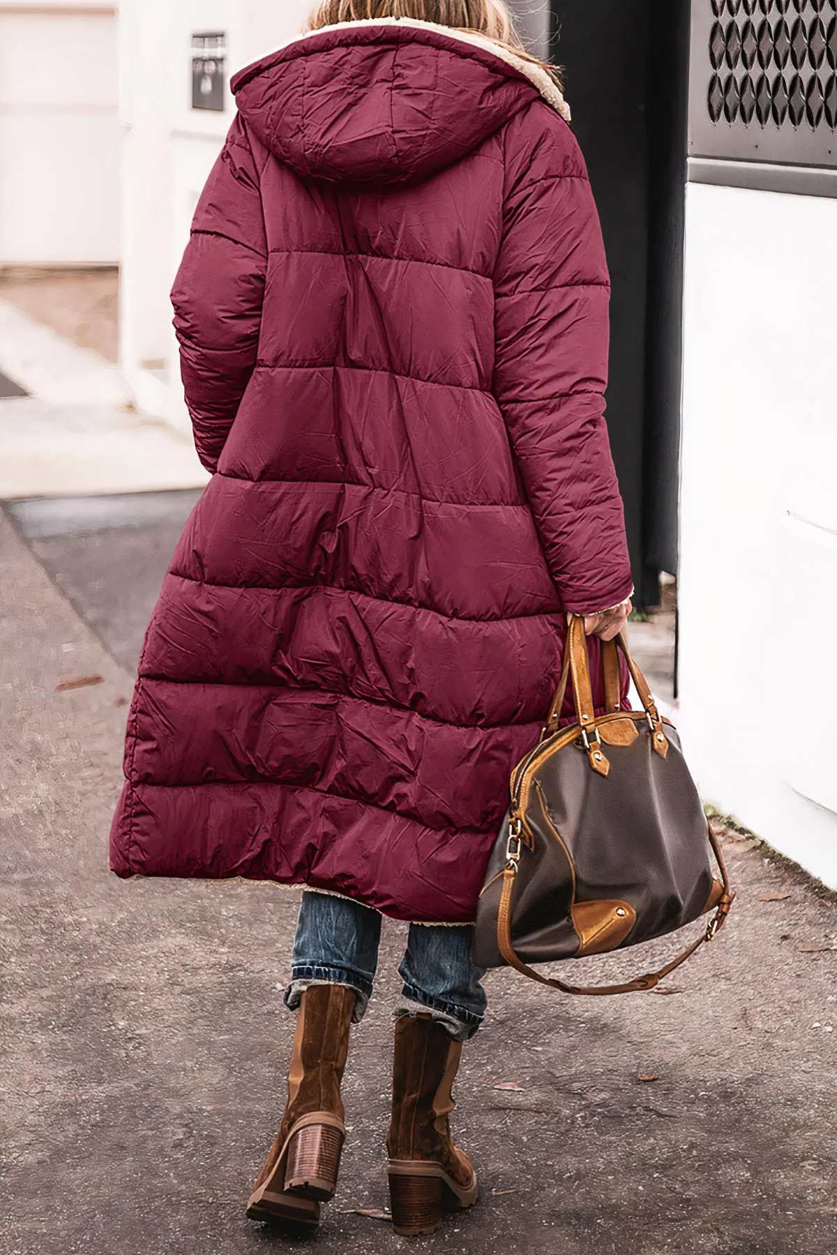 Women's Long Padded Coat | Long Distance