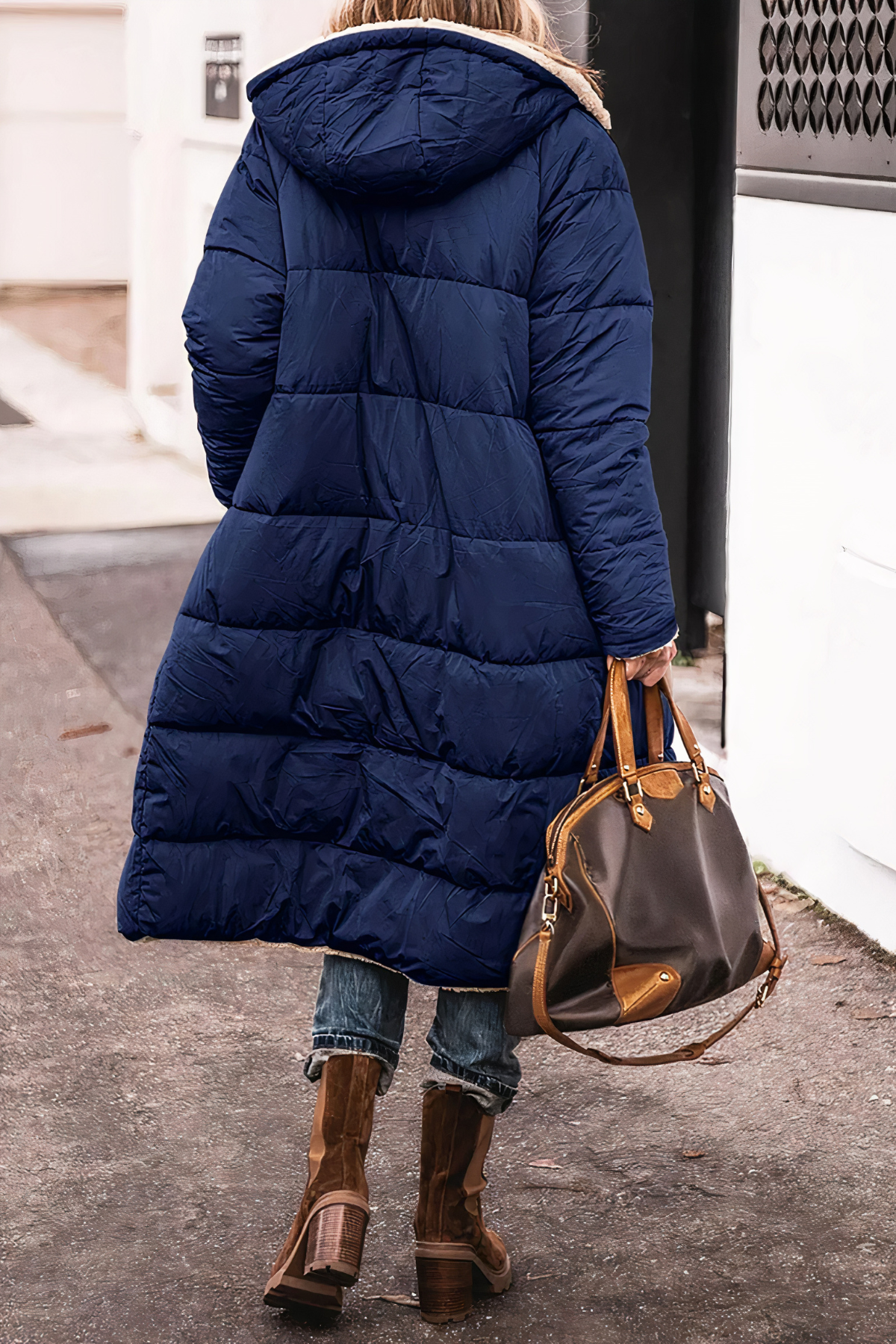 Women's Long Padded Coat | Long Distance