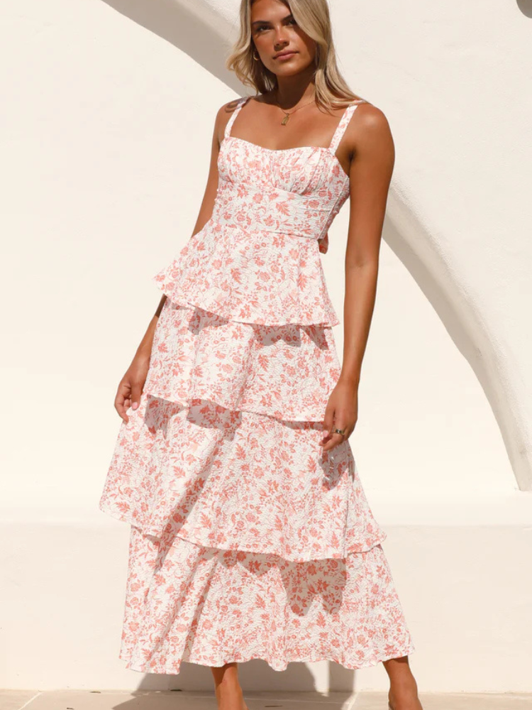 Elira | Women’s Maxi Dress | Romantic