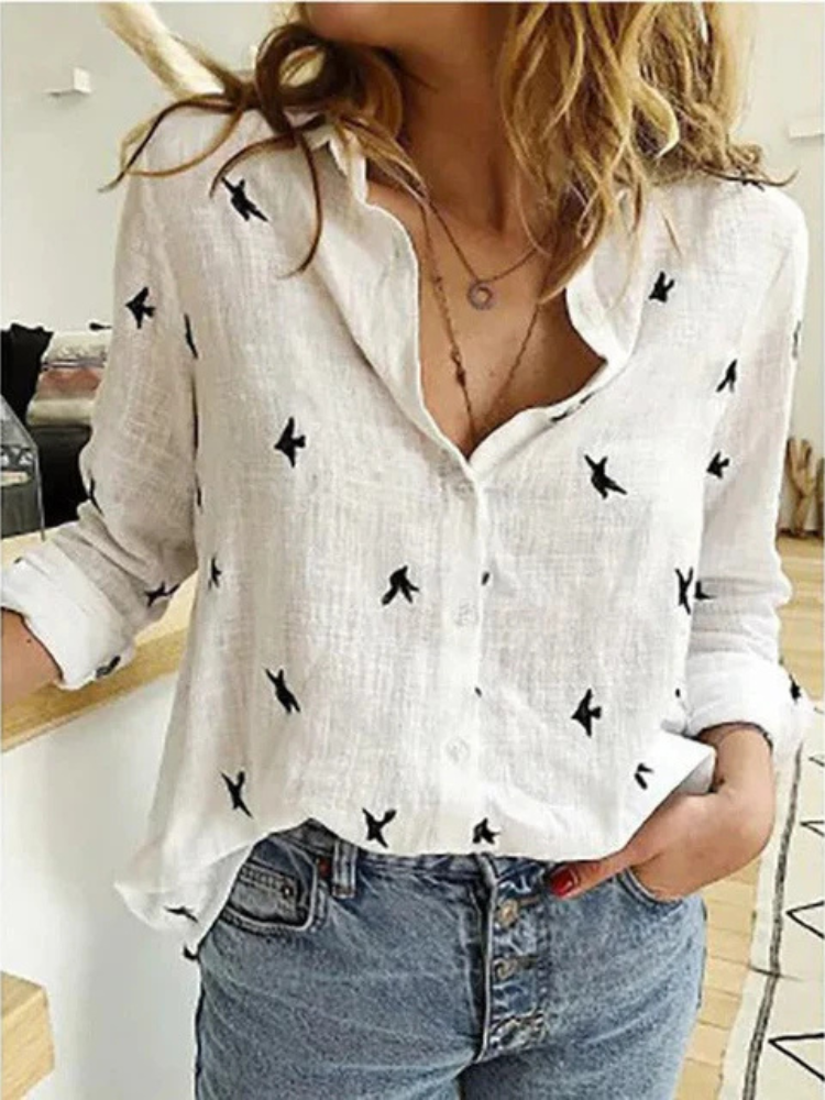 Eloise | Women’s Lightweight Blouse | Versatile Comfort