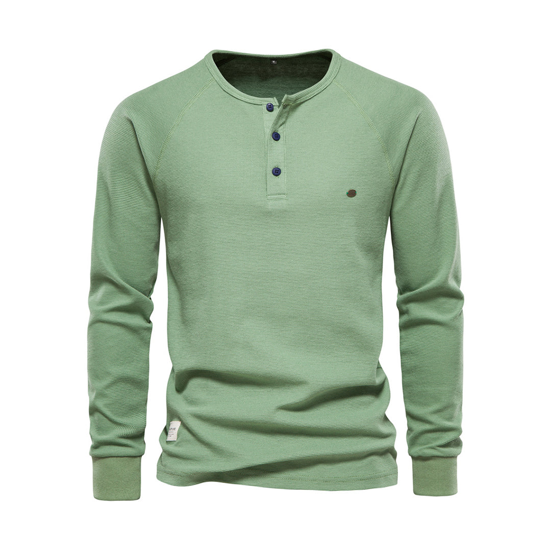 Men's long-sleeved shirt – soft fabric