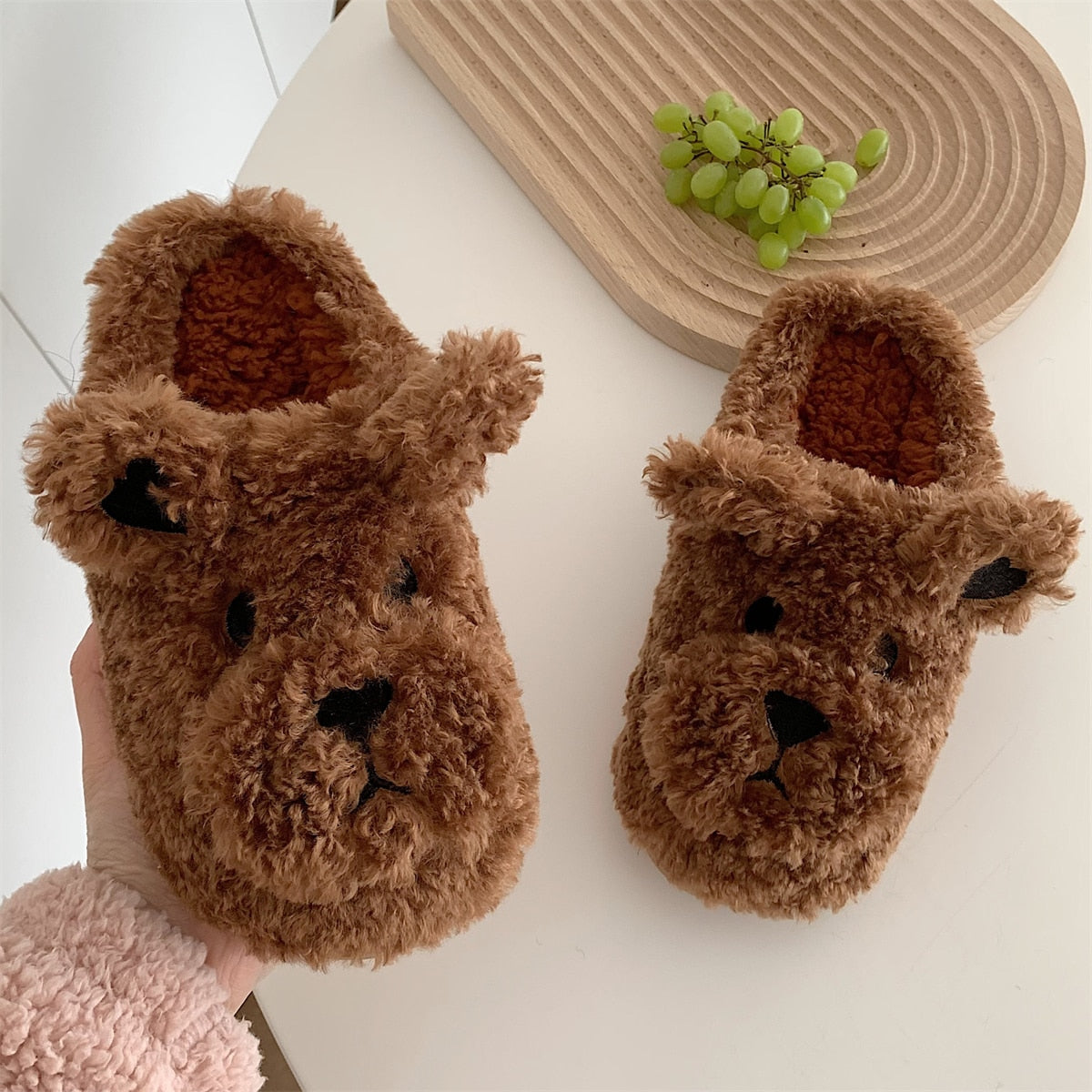 Unisex Animal Slippers – Soft Indoor Footwear