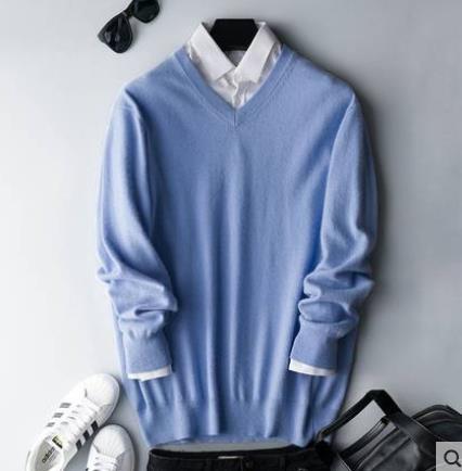 Men's long-sleeved jumper – knitwear