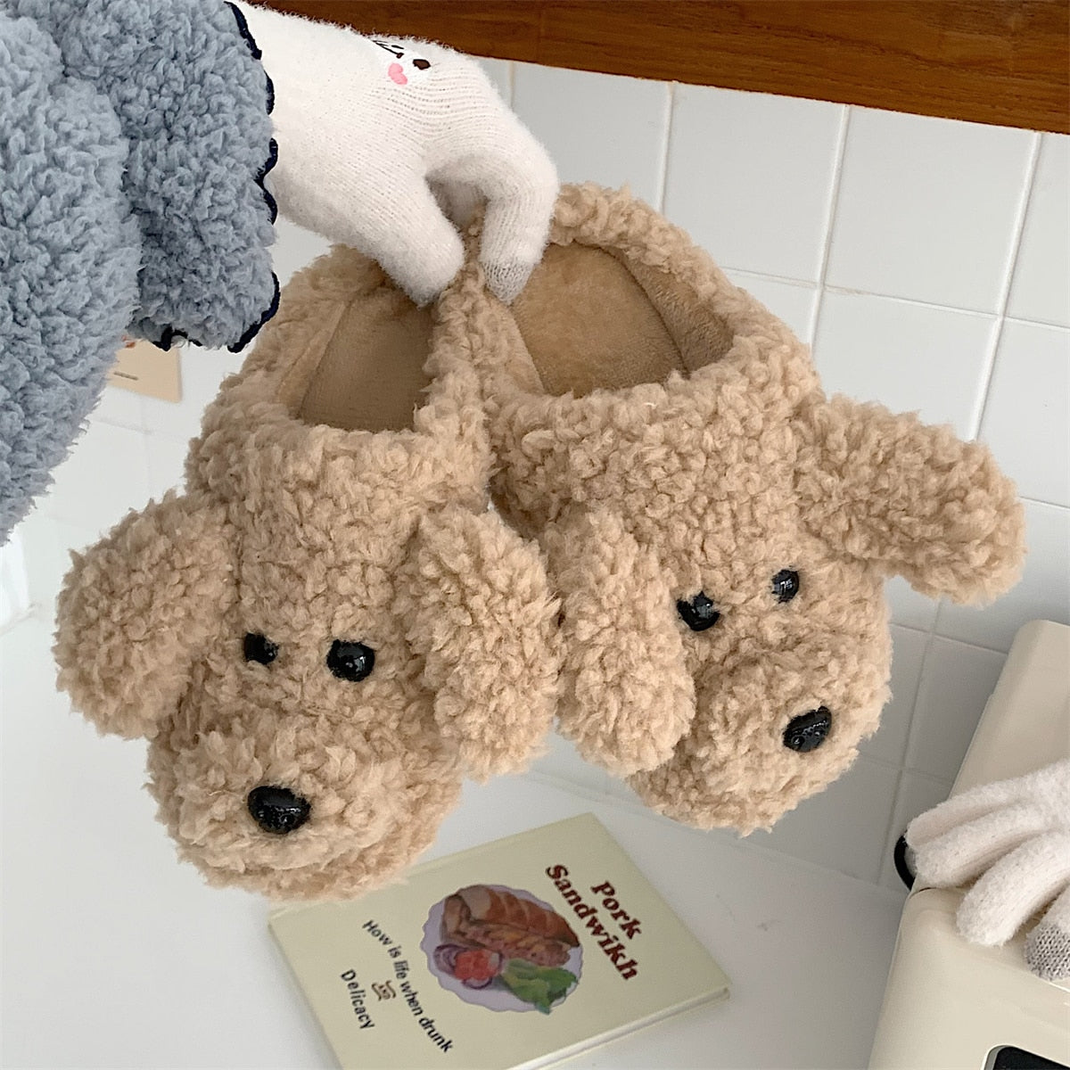 Unisex Animal Slippers – Soft Indoor Footwear
