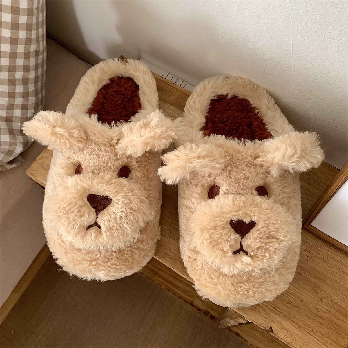 Unisex Animal Slippers – Soft Indoor Footwear