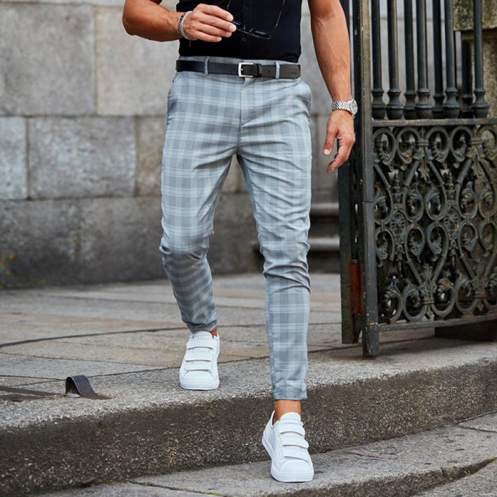 Men's Trousers – Straight Cut in Casual Style