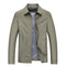 Men’s Jacket – Hip Length with Zipper Closure